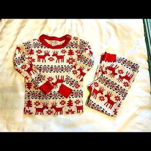 Hanna Anderson Holiday Pajamas size 100